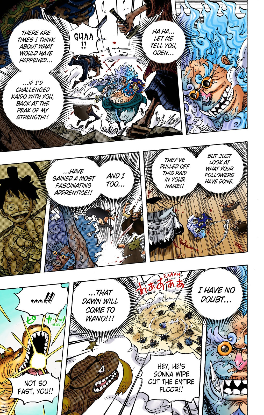 One Piece Digital Colored Chapter 1006 image 13